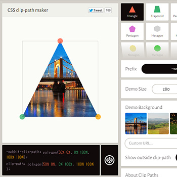 Cssのclip Pathで遊べるジェネレーター Clippy Web時短ツール